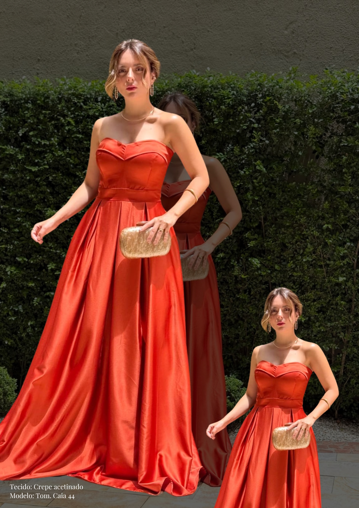 Crepe Acetinado - Tom. caia 44