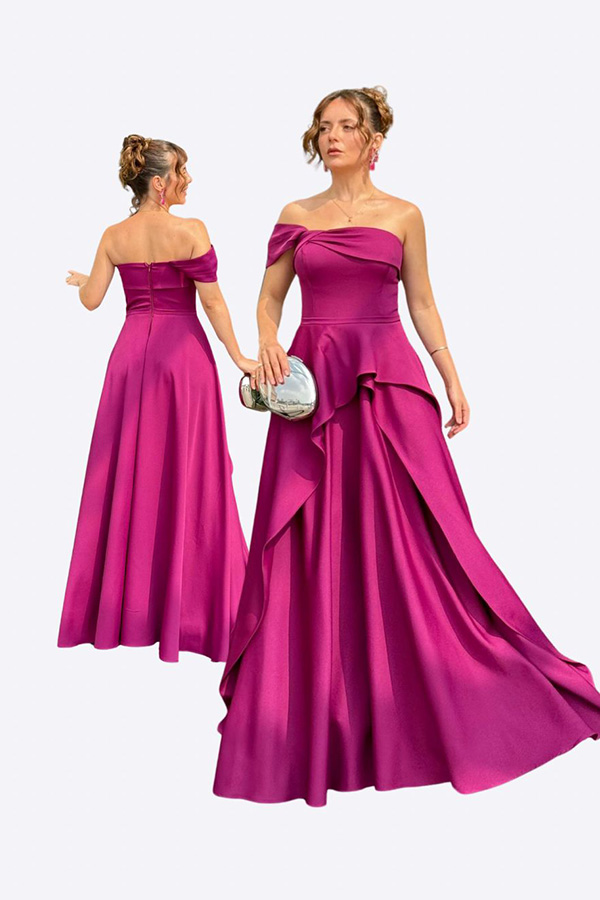 Crepe estruturado - Saia Sobreposta